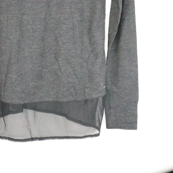 ADIDAS Charcoal Long Sleeve Coverup Climate Technology Gray - Size XS - Picture 3 of 6